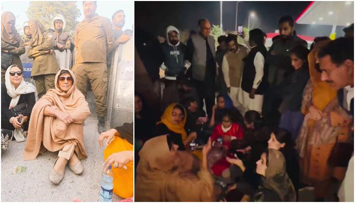 د پاکستان پولیسو د عمران خان درې خویندې بېرته خوشې کړې