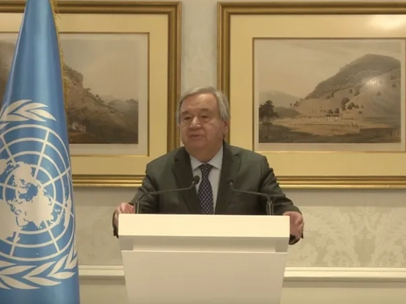 د ملګرو ملتونو سرمنشي: هیله لرم، چې موږ به له طالبانو سره د جلاکېدو په اړه خبرې ونه کړو