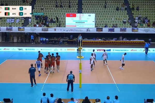 د افغانستان والیبال ملي لوبډلې د لومړي ځل لپاره د مرکزي اسیا سیالیو پایلوبې ته لار ومونده