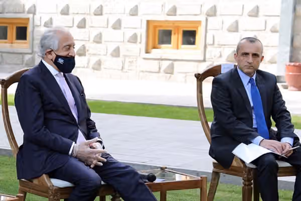 صالح: امریکا خلیلزاد را برای دیدار با حمزه بنلادن بفرستد