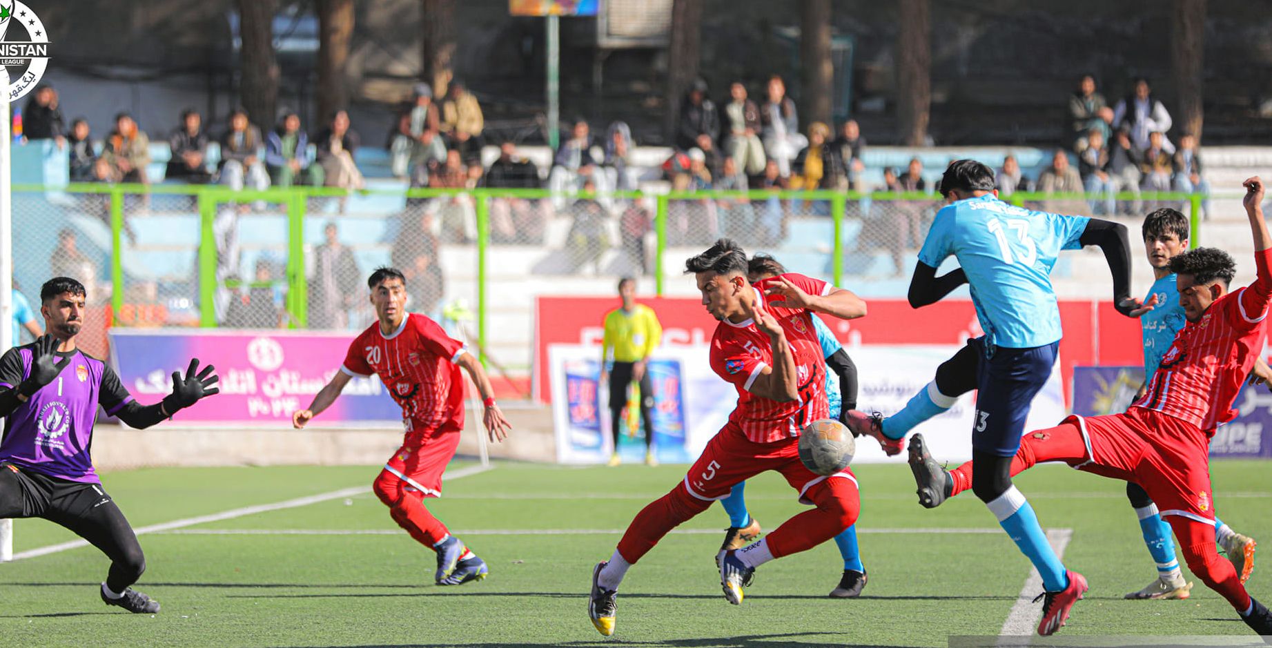 افغان فوټبال لیګ کې ابومسلم، صرافانو او سرخ پوشان خوافي، سرسبز یاشلر لوبډلې ته ماتې ورکړه