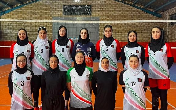 تیم والیبال زنان افغانستان در رقابتهای چلنج کپ مرکز آسیا به میدان میرود