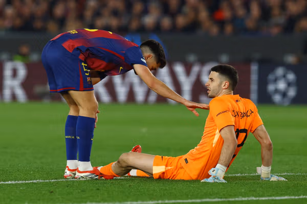خبر خوش برای بارسلونا؛ خوان گارسیا مصدوم نشده و میتواند به میدان برود