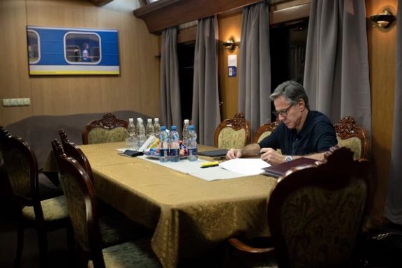 وزیر خارجه امریکا به اوکراین رفت