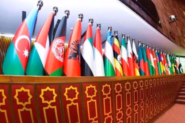 پرچم ملی افغانستان در نشست اسلامآباد