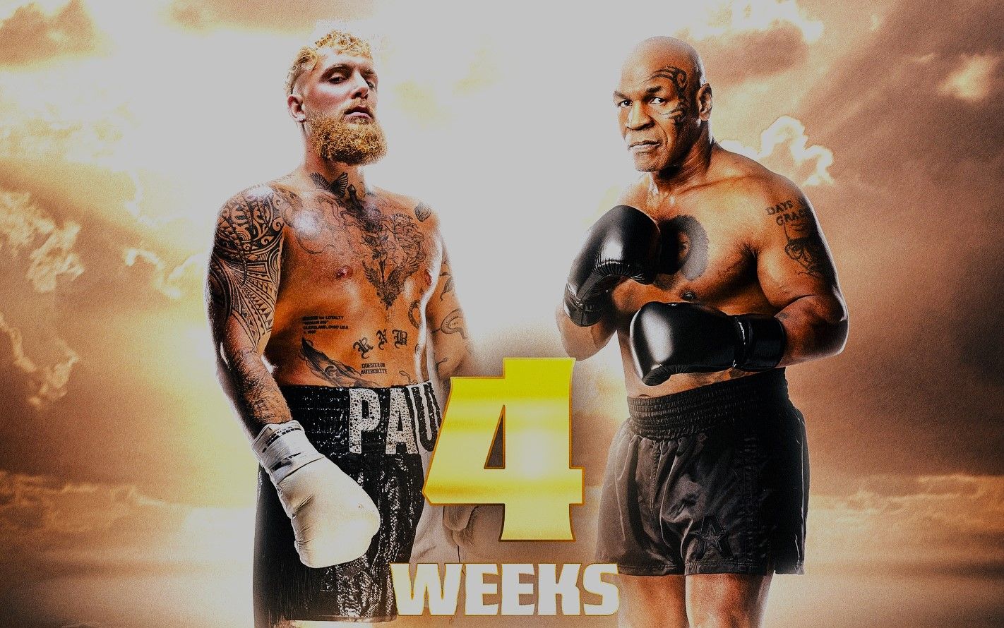 آیا کمتر از چهار هفته دیگر مسابقه جذاب مایک تایسون و جیک پائول برگزار می‌شود؟