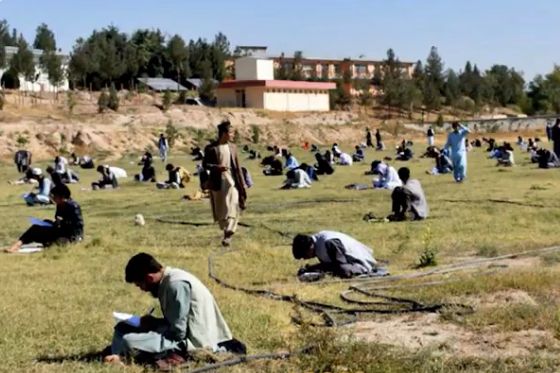 طالبان در جوزجان از ۴۰۰ نفر امتحان «امارتشناسی» گرفت