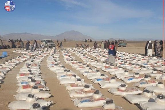 په فراه کې له ۷۰۹ سېلابځپلو کورنیو سره د یوې اندازې خوراکي او غېرخوراکي توکو مرسته وشوه