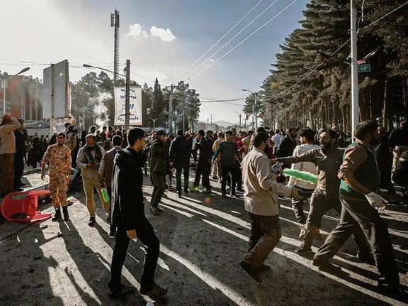 خبرگزاری جمهوری اسلامی به نقل از منبع آگاه: اولین انفجار در کرمان قطعا انتحاری بود