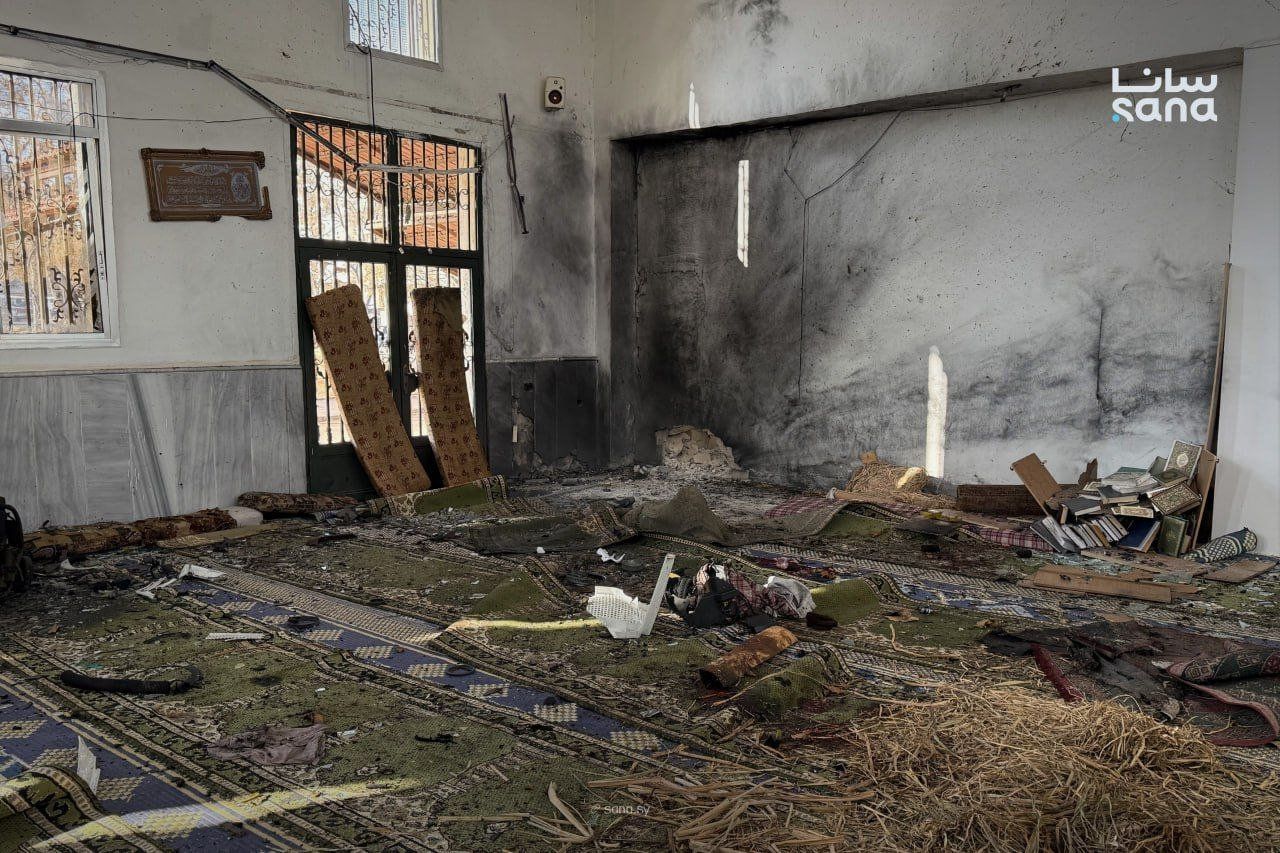 انفجار در مسجدی در حمص سوریه پنج کشته بر جای گذاشت