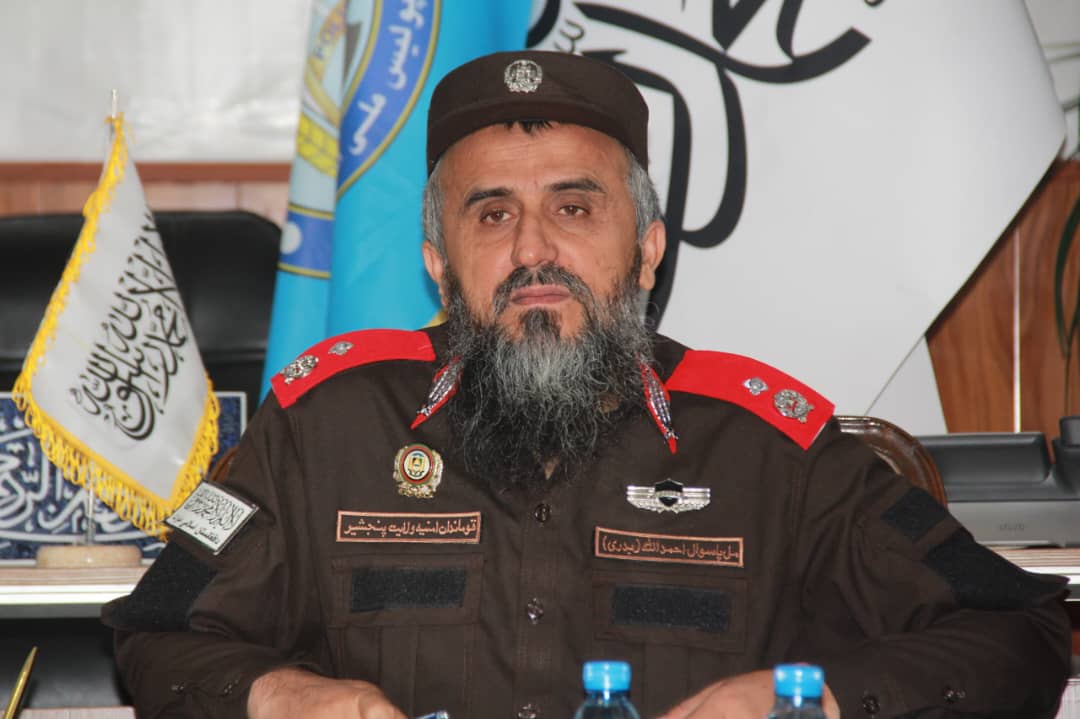 په پنجشېر کې طالب قومندان:  زموږ نظام د نړۍ په کچه تر ټولو غوره بېلګه ده