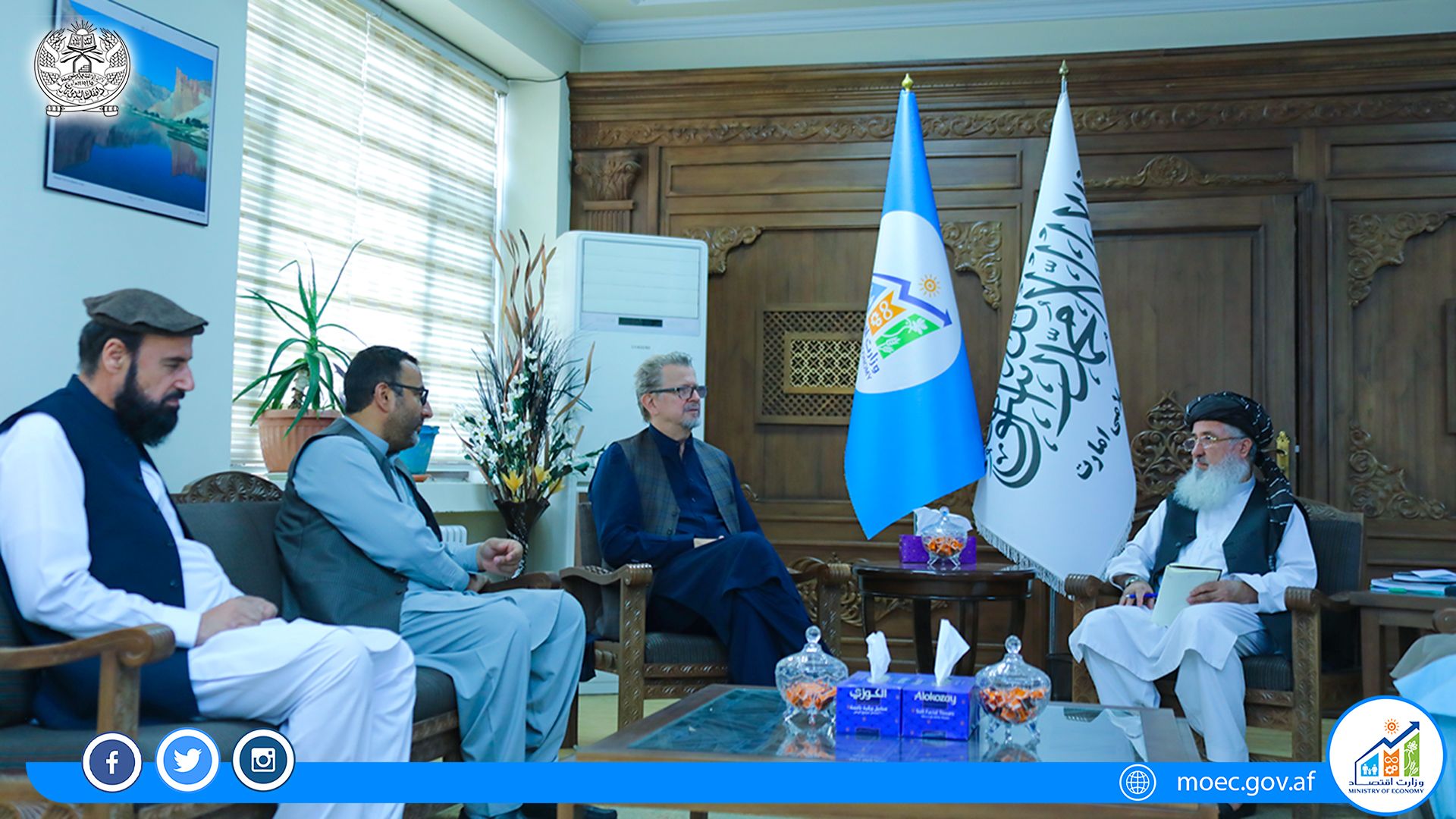 وزیر اقتصاد طالبان می‌گوید عامل فقر و بیکاری در افغانستان تحریم است