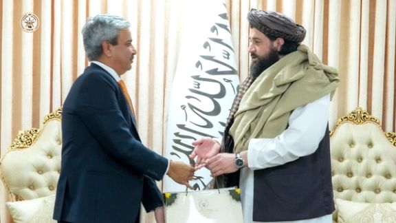 ملا یعقوب از دیپلومات بلندپایه هندی در کابل به گرمی استقبال کرد.