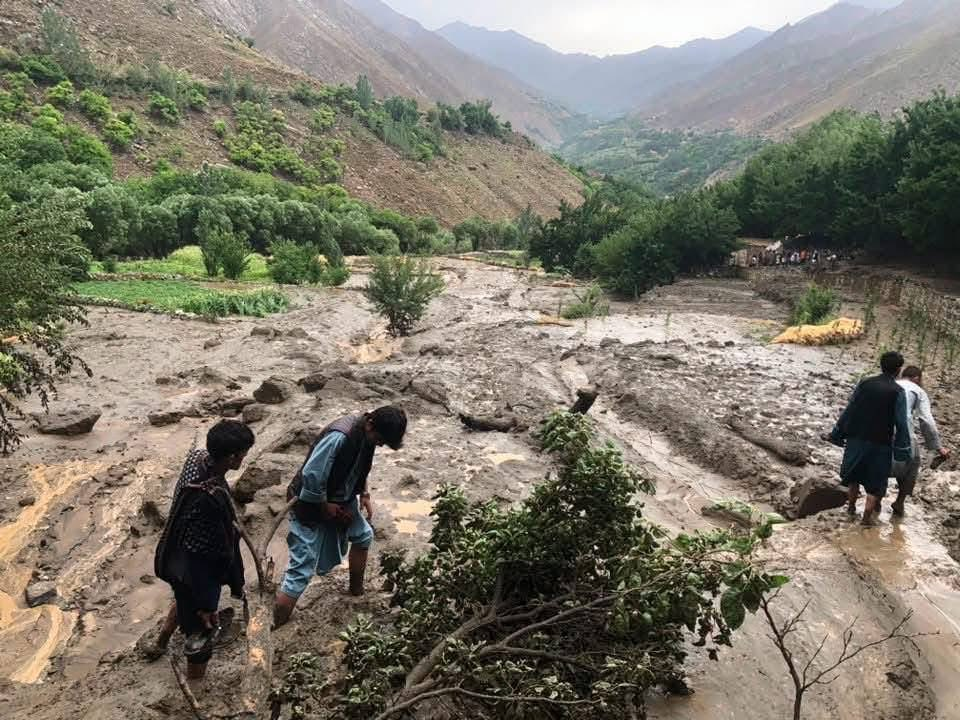 سرازیر شدن دوباره سیلاب در چند ولایت افغانستان