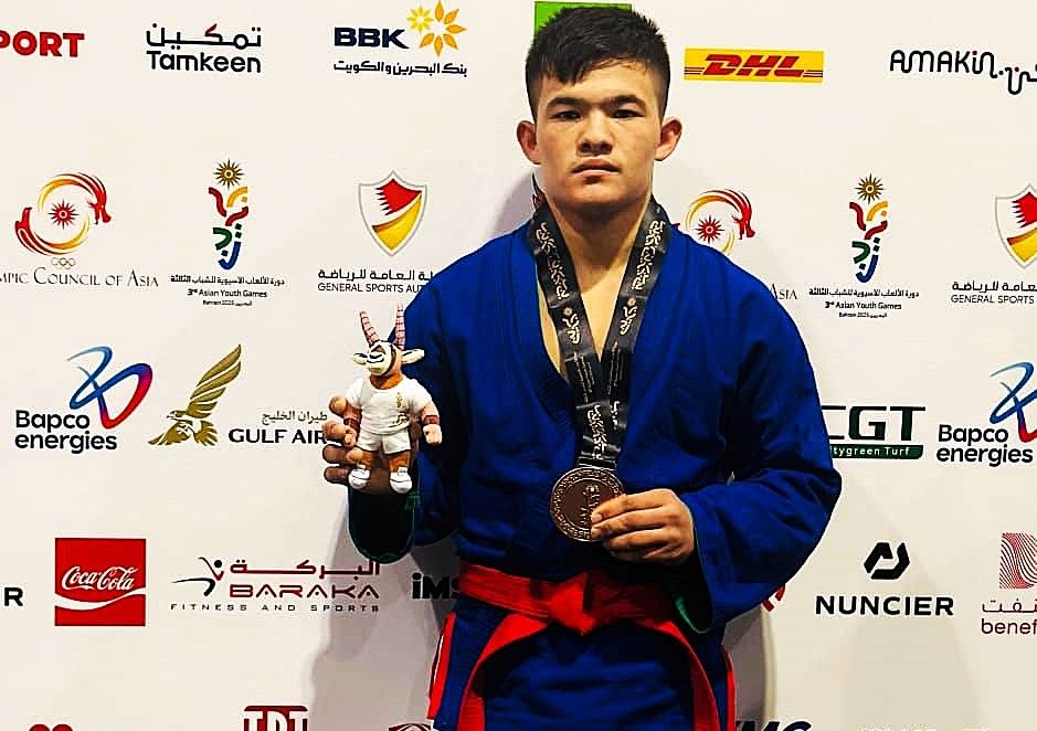 محمد یحیی محمدی، نخستین مدال افغانستان را در بازی‌های آسیایی جوانان کسب کرد