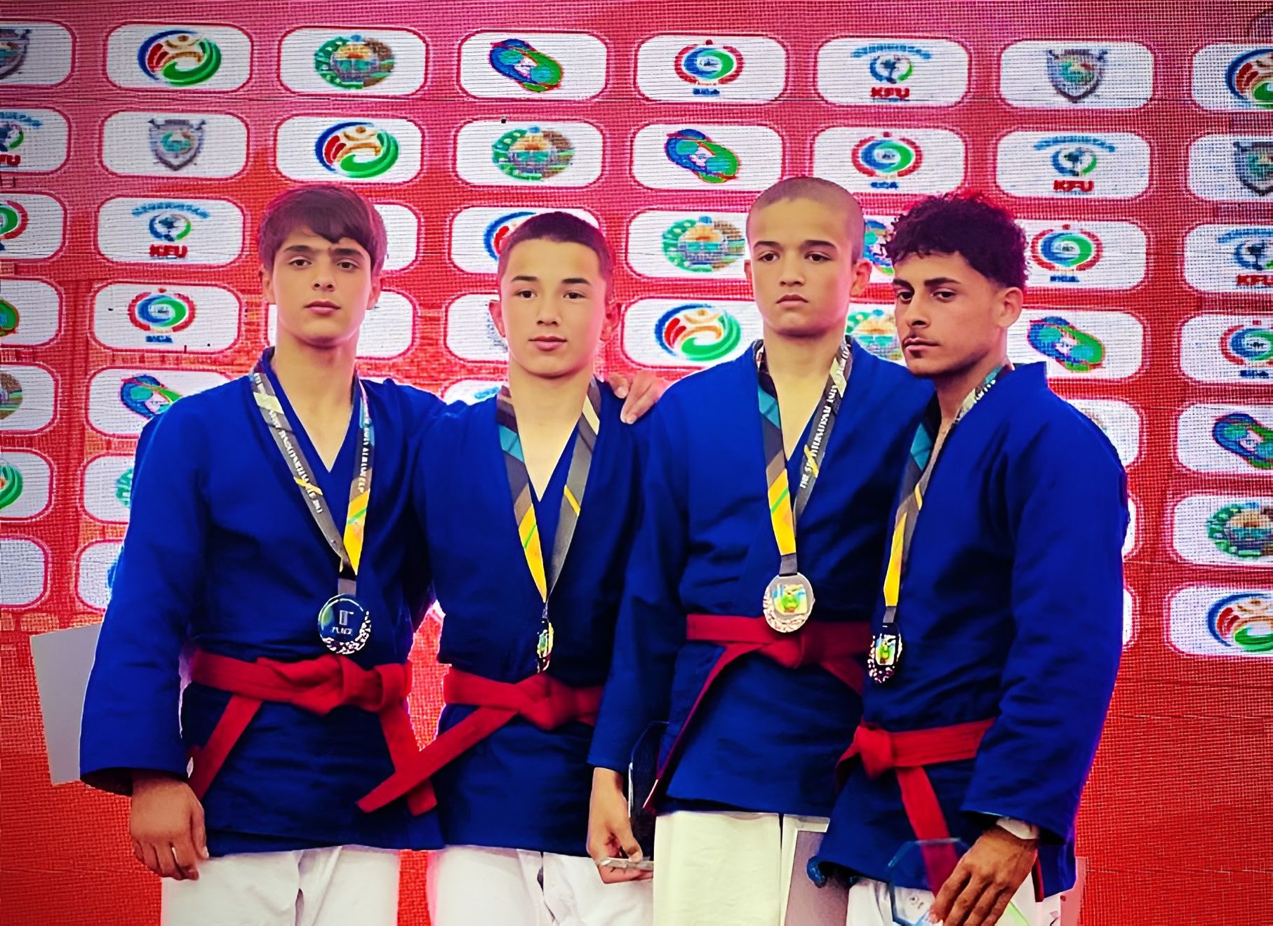 ورزشکاران افغانستان دو مدال برنز از رقابت‌های کورش اوزبیکستان کسب کردند