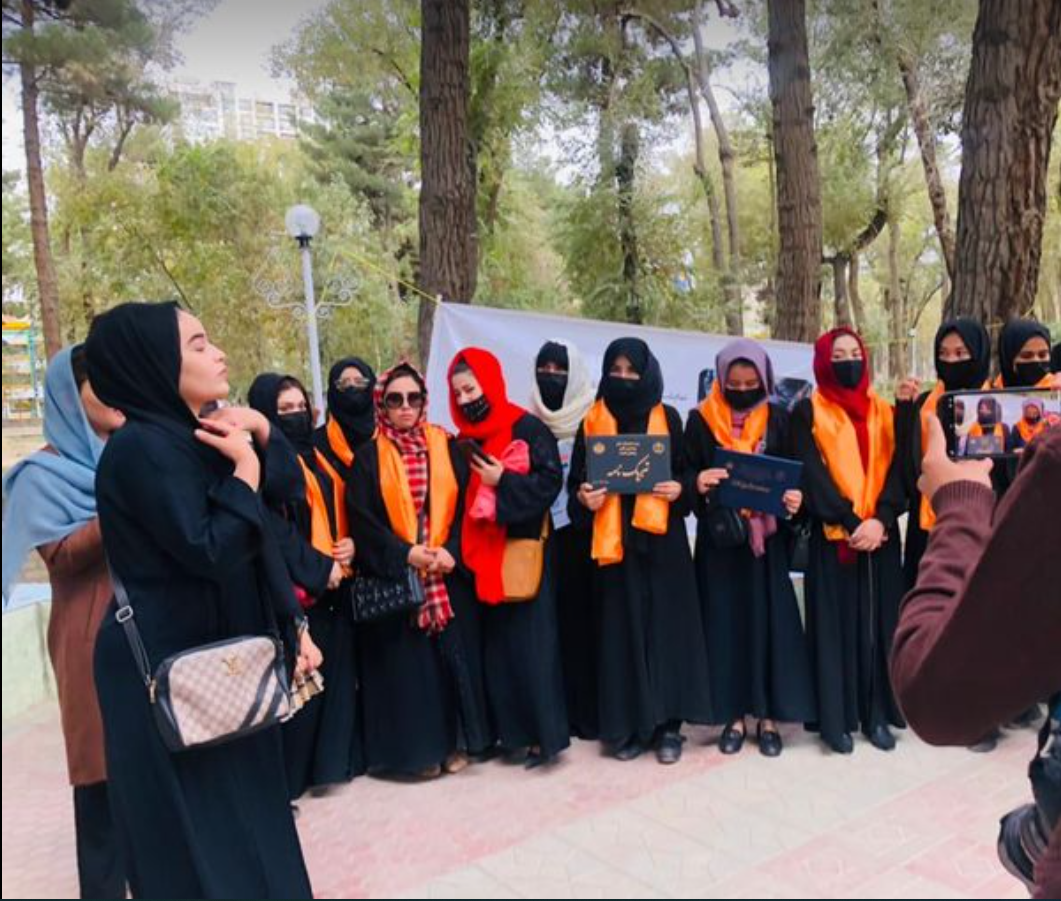 Women Protesters Claim Taliban Damaged Their Educational Documents, Detained Journalists