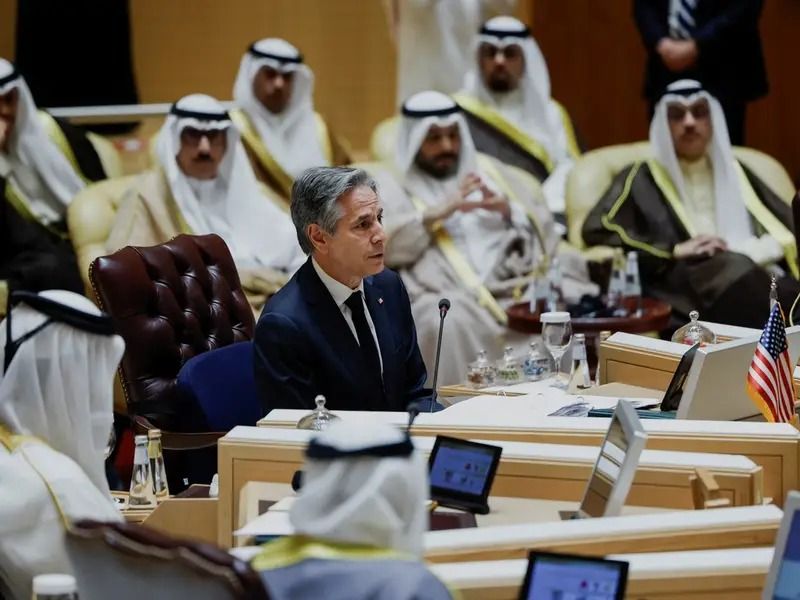 آنتونی بلینکن: موثرترین راه برای حل بحران انسانی غزه، برقراری آتش‌بس است