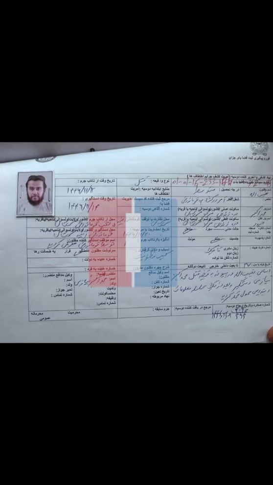 سمنګان ولایت کې د یوه قومي مشر د قتل په شک، د طالبانو د پولیسو د قومندانۍ مامور نقیب‌الله نیول شوی دی