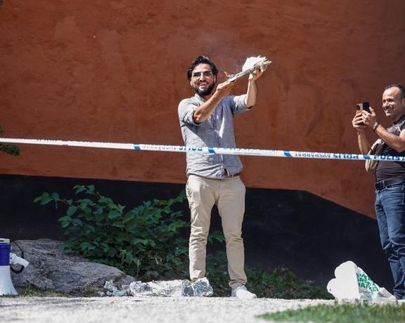 دولت سویدن مجوز اقامت مهاجر عراقی که قرآن را آتش زده بود، مجددا بررسی میکند