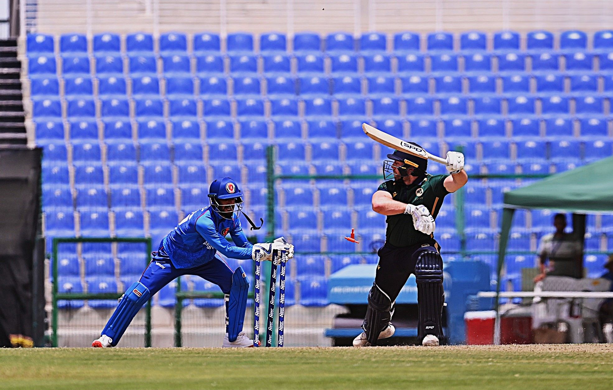 تیم کریکت الف افغانستان با حفظ هفت ویکت، تیم کریکت الف ایرلند را شکست داد