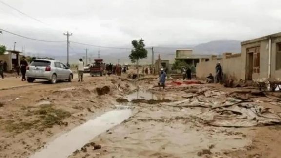 ۹۵ خانه و صدها جریب زمین زراعتی در سیل قندوز آسیب دید