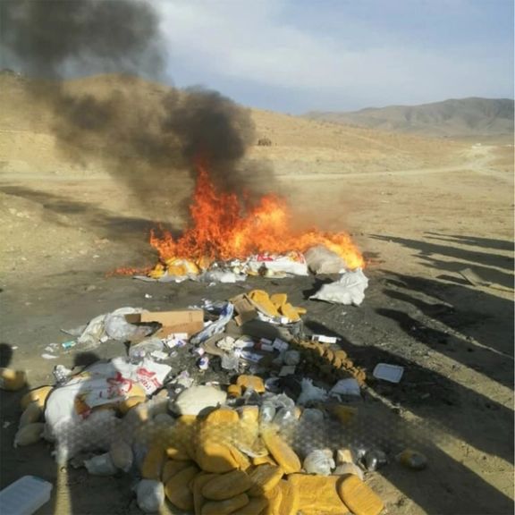 طالبان: غزني کې مو نږدې ۹ زره کیلوګرامه نشهيي توکي سوځولي دي