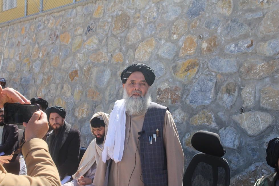 ملا عبدالله سرحدی، از افراد نزدیک به ملا عمر، رهبر پیشین طالبان، و والی و فرمانده نظامی پیشین این گروه در بامیان.