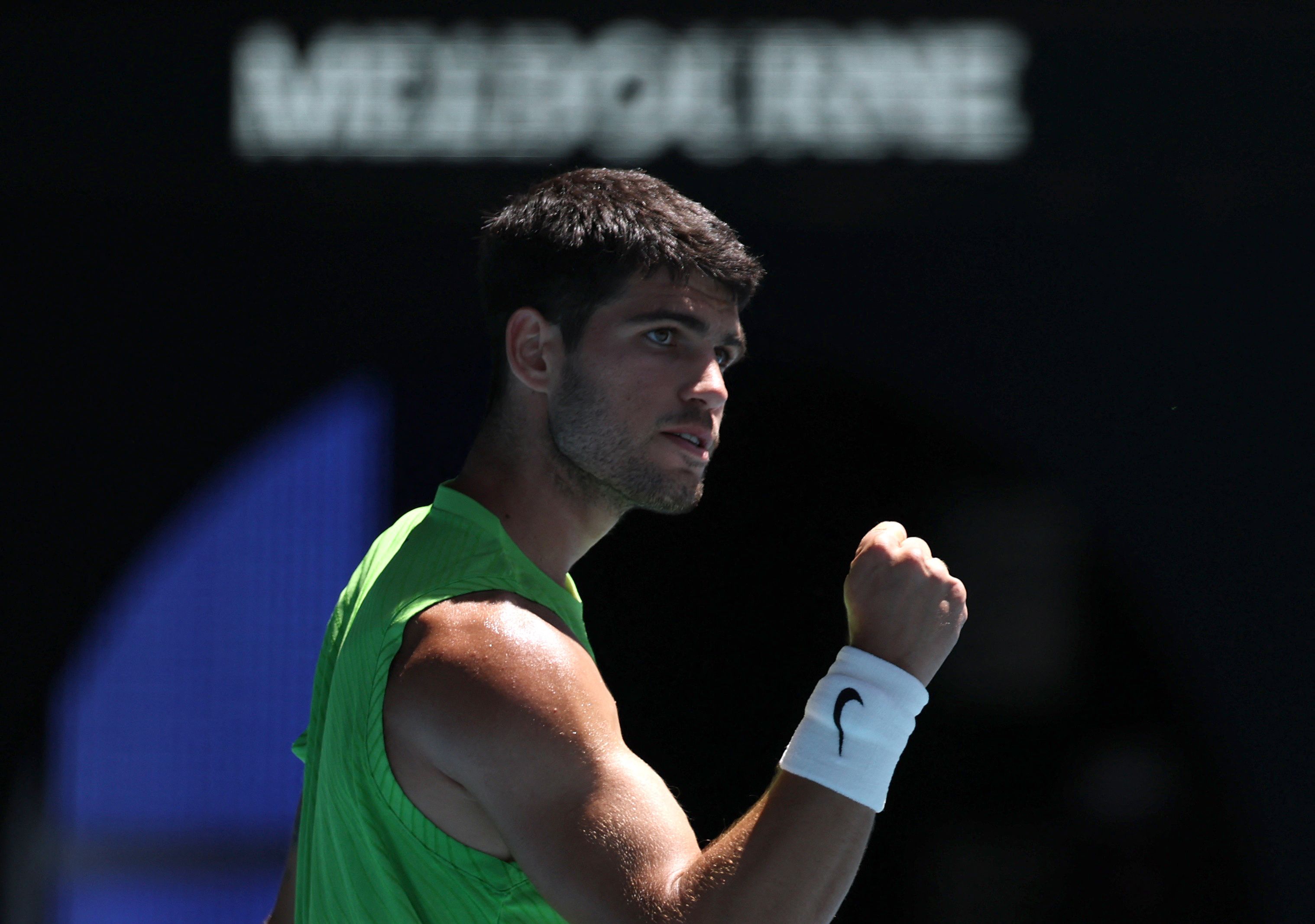 درخشش آلکاراس در صدمین گرند اسلم و صعود دشوار سابالنکا به دور چهارم