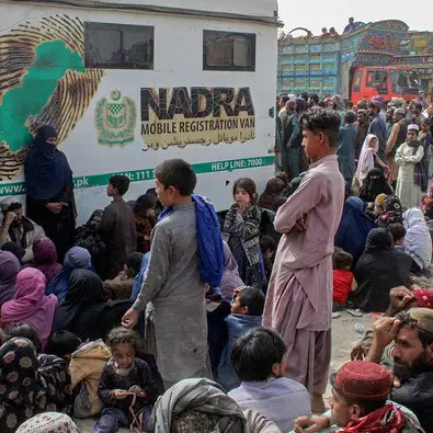 د خیبر پښتونخوا بنو کې د امنیتي اندېښنو له امله د افغان کډوالو کمپ ته د تخلیې امر شوی