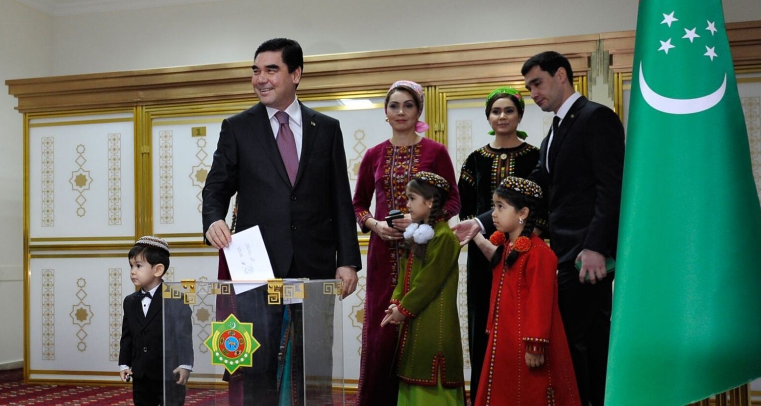 دولت ترکمنستان حضور مردم در انتخابات ریاست جمهوری را بیش از ۹۷ درصد اعلام کرد