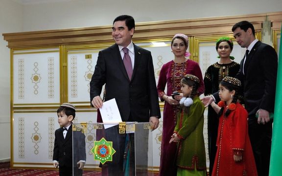 دولت ترکمنستان حضور مردم در انتخابات ریاست جمهوری را بیش از ۹۷ درصد اعلام کرد