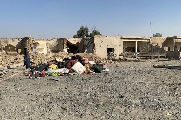 د کندهار په سپين بولدک ولسوالۍ کې د پاکستان په هوايي برید کې زیانمنې کورنۍ