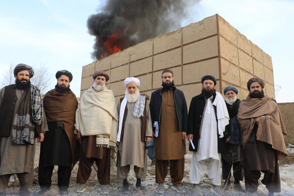 طالبانو په کابل کې د ۵۸۸ میلیونه افغانیو زاړه بانکنوټونه سوځولي