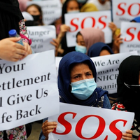 رونډا کې افغان کډوال: موږ ته ویل شوي و، چې په درېیو میاشتو کې به امریکا ته انتقال شئ