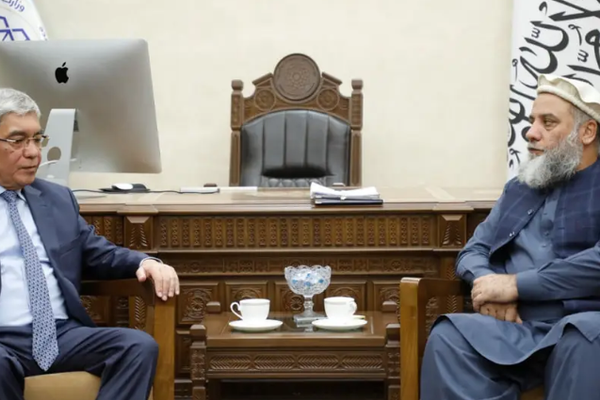 Taliban Minister Discusses Activation Of New Transit Route With Kazakh Official