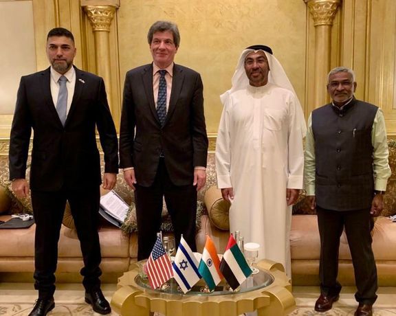 اولین جلسه گروه اقتصادی «آی۲یو۲» با حضور اسرائیل در ابوظبی برگزار شد