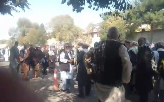 Retirees In Kabul Protest Against Taliban’s Non-Payment of Salaries For Three Years