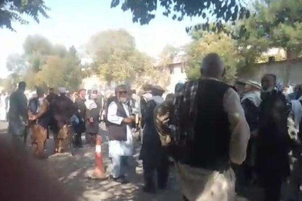 Retirees In Kabul Protest Against Taliban’s Non-Payment of Salaries For Three Years