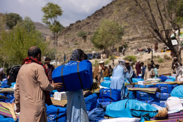 المنظمة الدولية للهجرة الدولية تطلب 16 مليون دولار لدعم منكوبي زلزال شرق أفغانستان