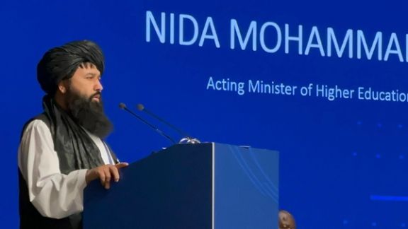 د طالبانو د لوړو زدهکړو وزیر وايي علم داسې نعمت دی چې د ټول انسانیت بقاء ورپورې تړلې ده