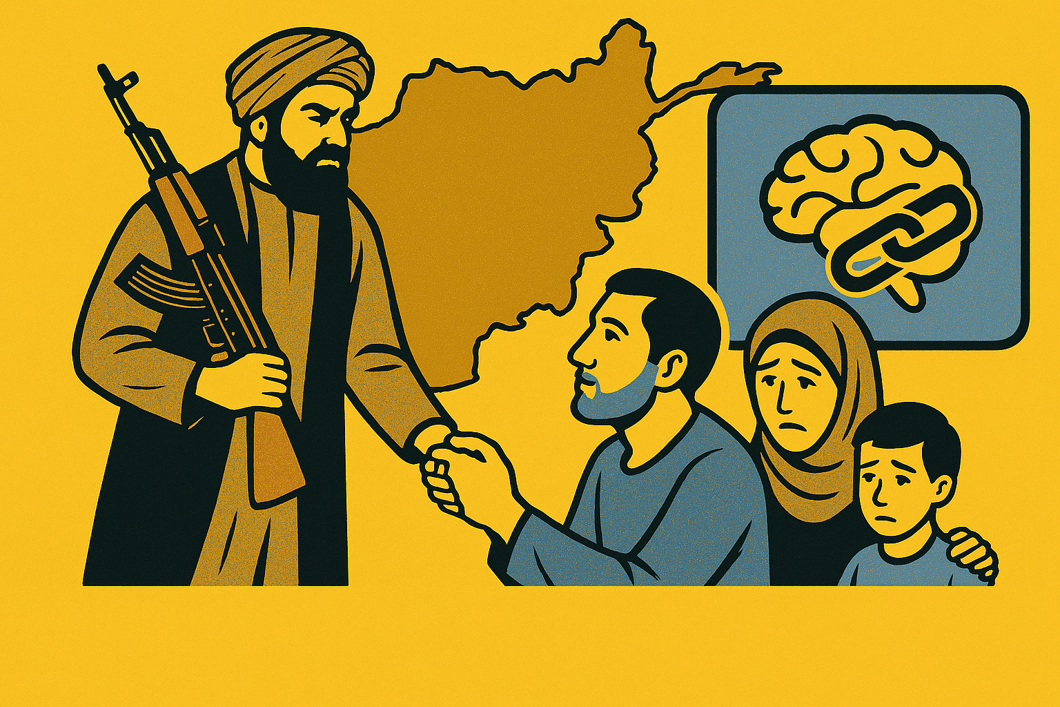 د سټاکهولم سنډروم مطالعه؛ څنګه رواني فشار خلک د طالبانو پر وړاندې عاطفي دفاع ته مجبوروي؟