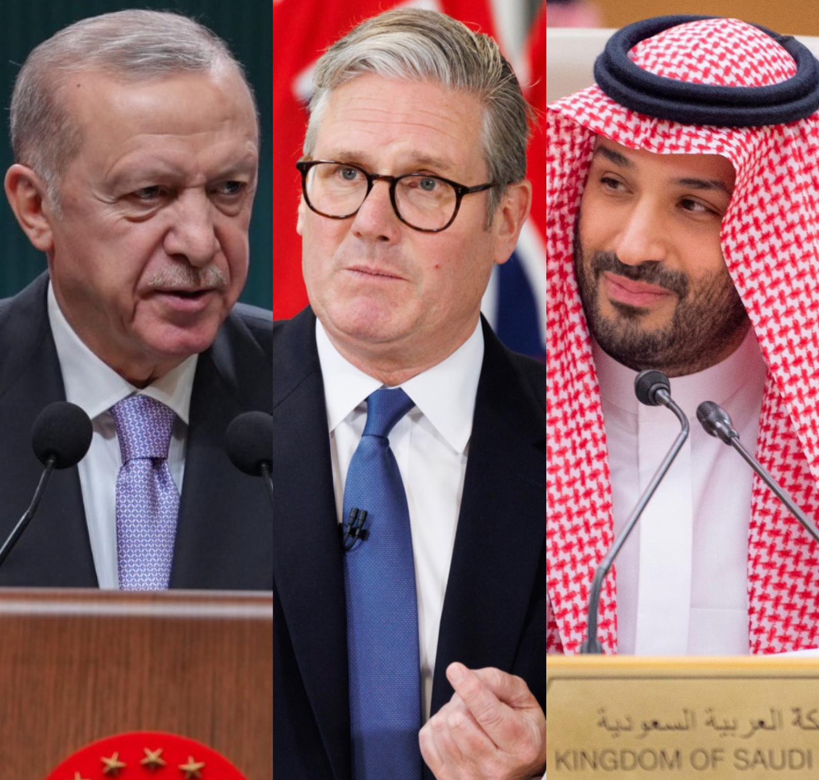 گفت‌وگوی ولیعهد عربستان با رئیس‌جمهور ترکیه و نخست‌وزیر بریتانیا