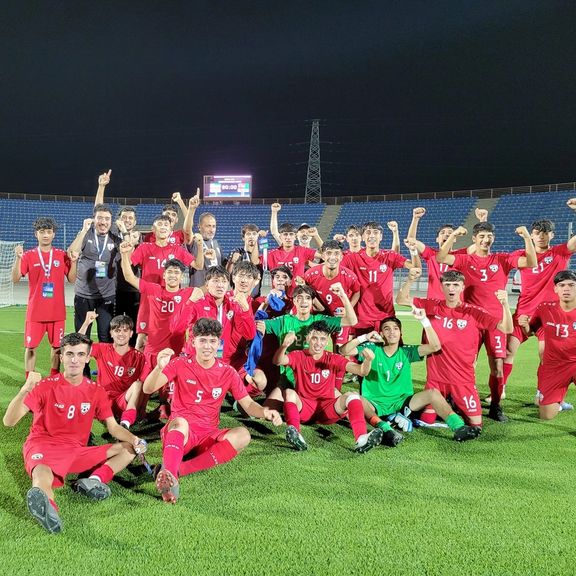 مسابقات فوتبال ١٧ سال کافا؛ افغانستان در یک بازی جذاب، ایران را شکست داد