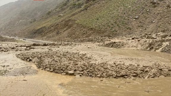سیل در بدخشان؛ راه فیضآباد- بهارک بهروی ترافیک بسته شد