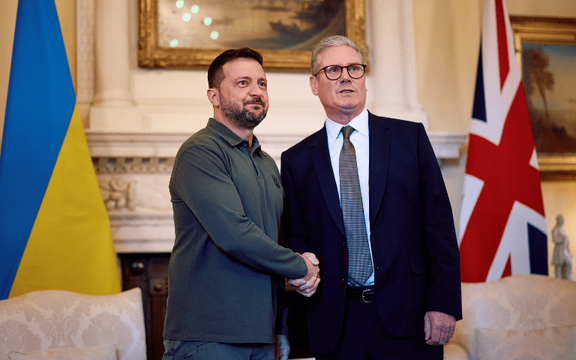 زېلېنسکي به نن په لندن کې د برېتانیا له لومړي وزیر سره وګوري