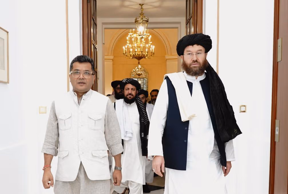 وزیر زراعت طالبان با معاون وزیر خارجه هند در دهلی دیدار کرد