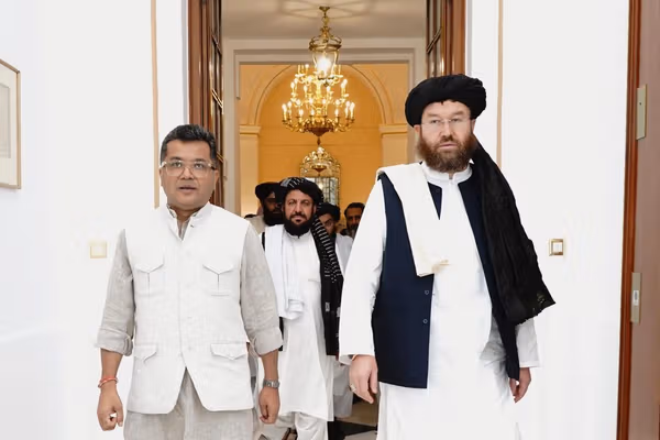 وزیر زراعت طالبان با معاون وزیر خارجه هند در دهلی دیدار کرد