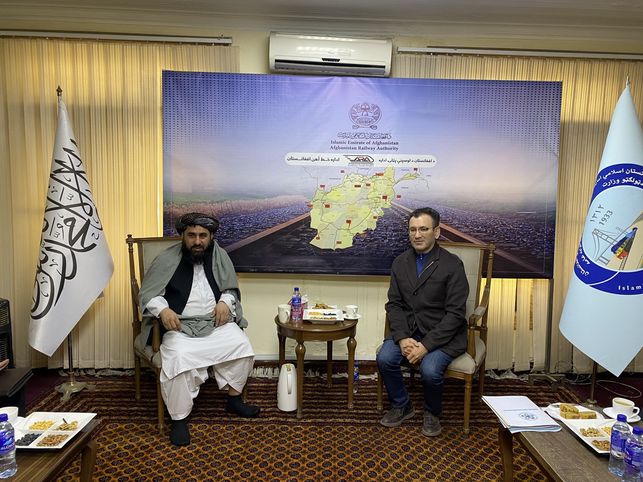 انتقال ۲.۲ میلیون تُن کالا از مسیر خط‌آهن افغانستان - اوزبیکستان در سال ۲۰۲۵