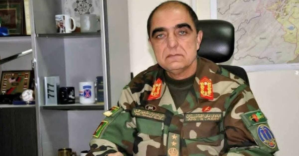 طالبانو د تېر جمهوري نظام د دفاع وزارت مرستیال جنرال شعورګل د قتل په تور نیولی 